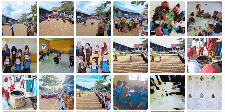 galeri kegiatan di SDN Sungai Dalam 1